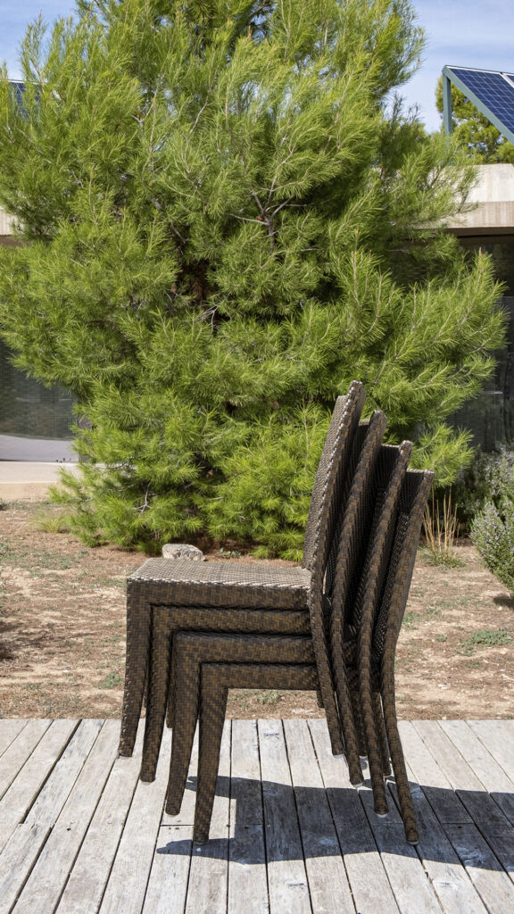 222403 MADISON Skyline Design DINING CHAIR BRONZE FLAT-FLAT 7 mm 06