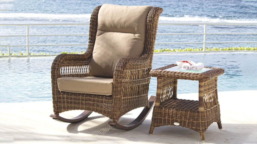22866 EBONY Skyline ROCKING CHAIR RED PULUT OMEGA 6 mm 04