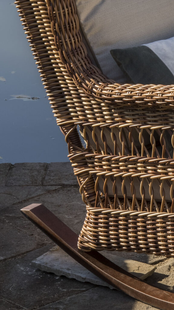 22866 EBONY Skyline ROCKING CHAIR RED PULUT OMEGA 6 mm 08