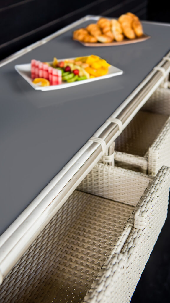 23675 SIDEBOARD VILLA OFF WHITE MUSHROOM Skyline Design 04