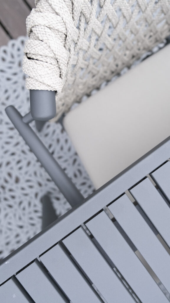 23694 LOTUS Skyline Design DINING ARMCHAIR ATMOSPHERE PALM strap 16X5 mm 07