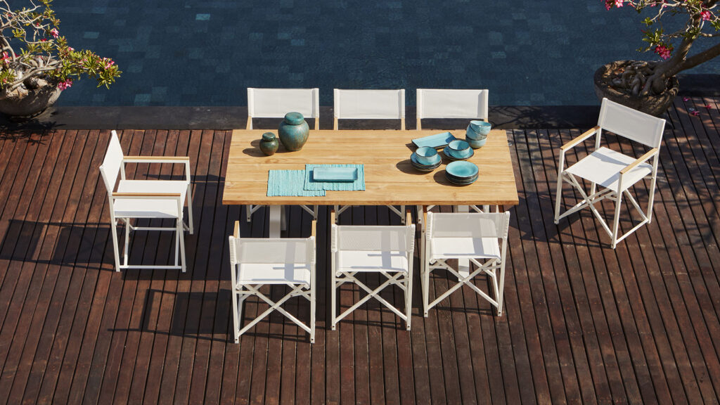 23712.22 ALASKA Skyline Design NATURAL TEAK 12