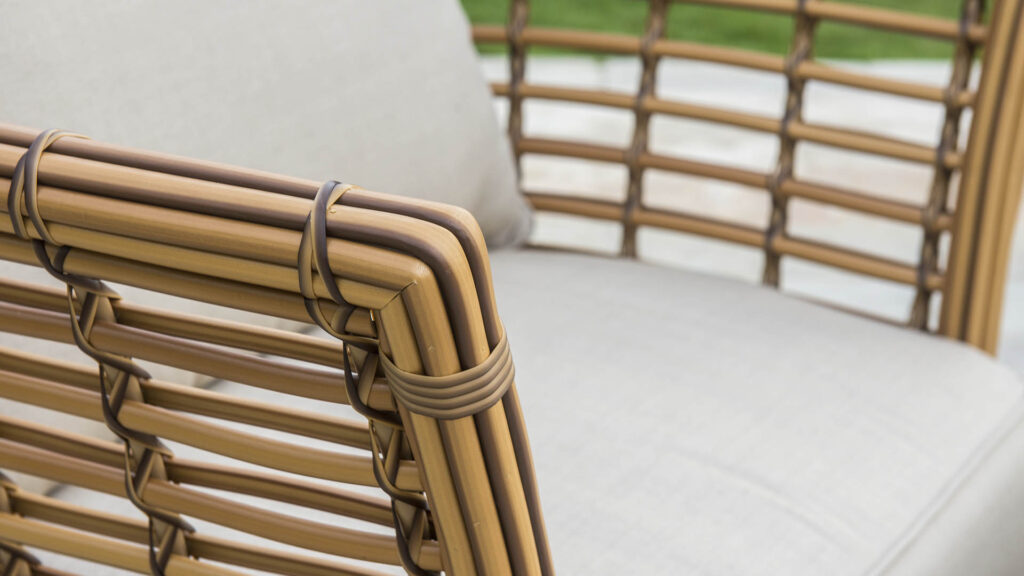 23761 ARMCHAIR VILLA NATURAL RATTAN MUSHROOM Skyline Design 07