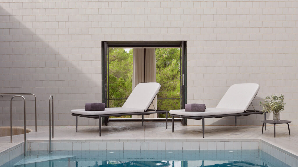 24181 Rodona Skyline Design Single Lounger right legs Carbon Aluminum 03