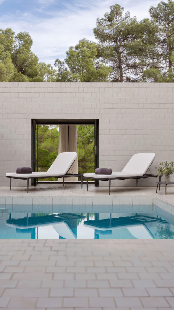 24181 Rodona Skyline Design Single Lounger right legs Carbon Aluminum 04